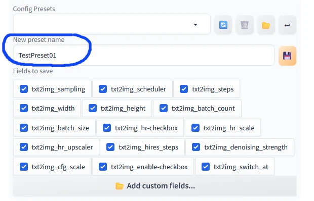 【Stable Diffusion】プロンプトも設定もまとめて保存できる拡張機能「Config-Presets」の紹介