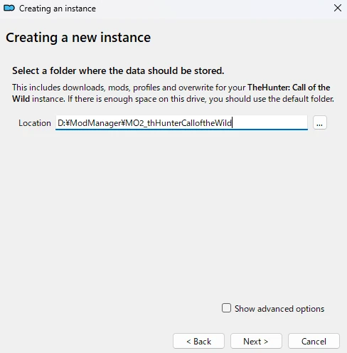 theHunter: Call of the WildのMOD管理をMO2で行う方法