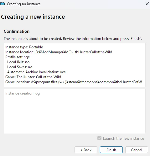 theHunter: Call of the WildのMOD管理をMO2で行う方法