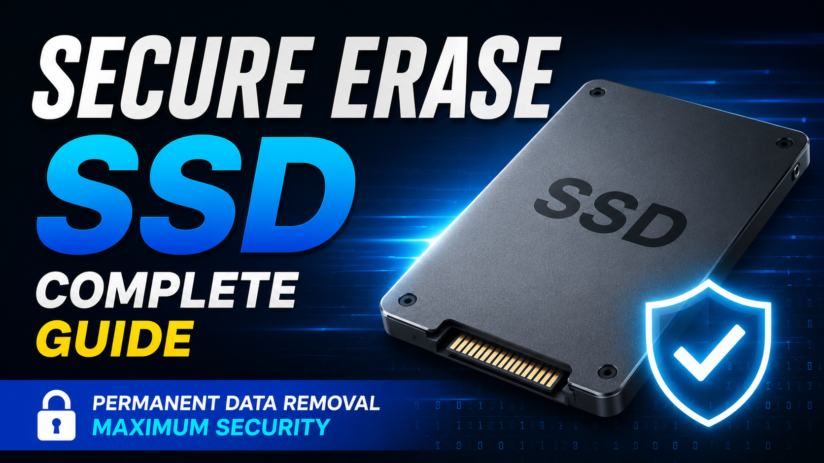 How to Secure Erase an SSD on Windows (Complete Guide with TxBench)
